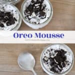 simple oreo mousse recipes cookies and cream mousse www.createdbydiane.com