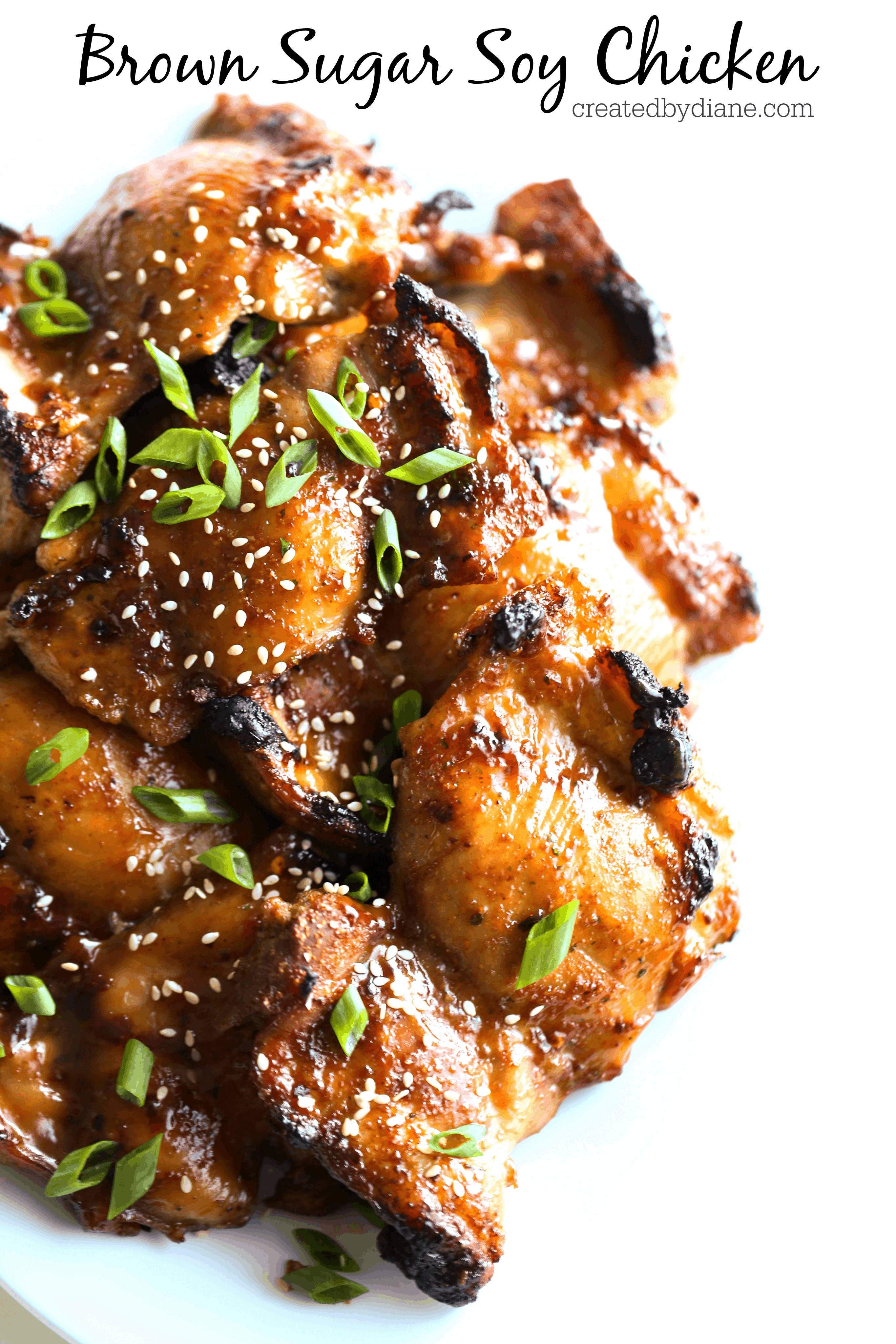 Brown Sugar Soy Glazed Chicken