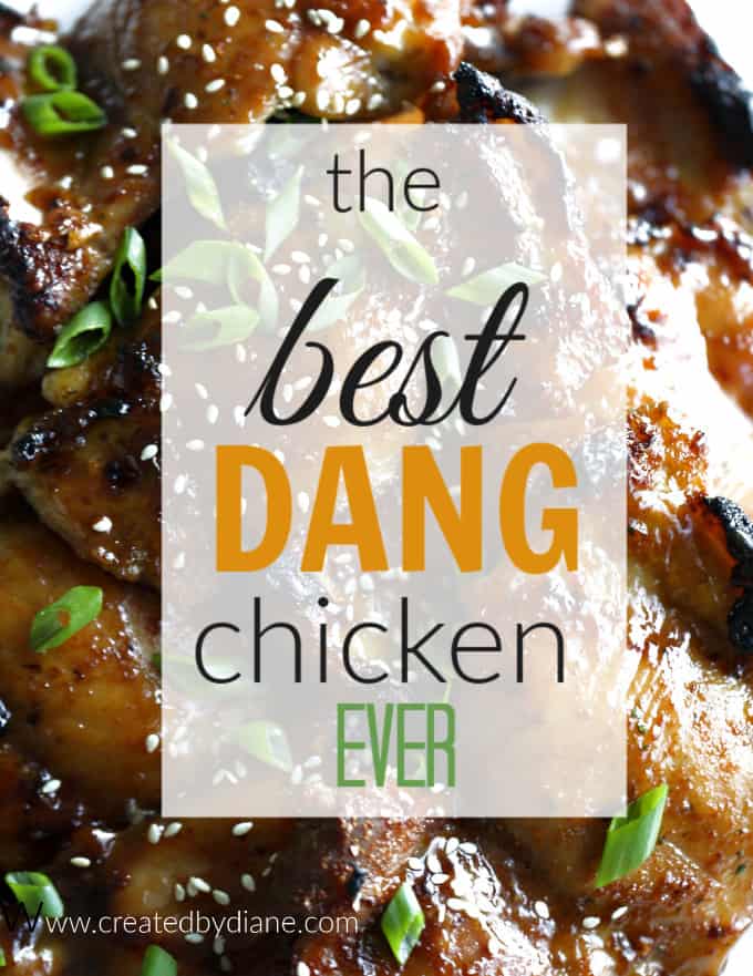 the best dang chicken ever brown sugar soy chicken createdbydiane.com