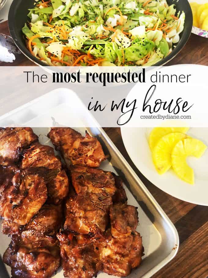 the most requested dinner in my house brown sugar soy chicken thigh createdbydiane.com