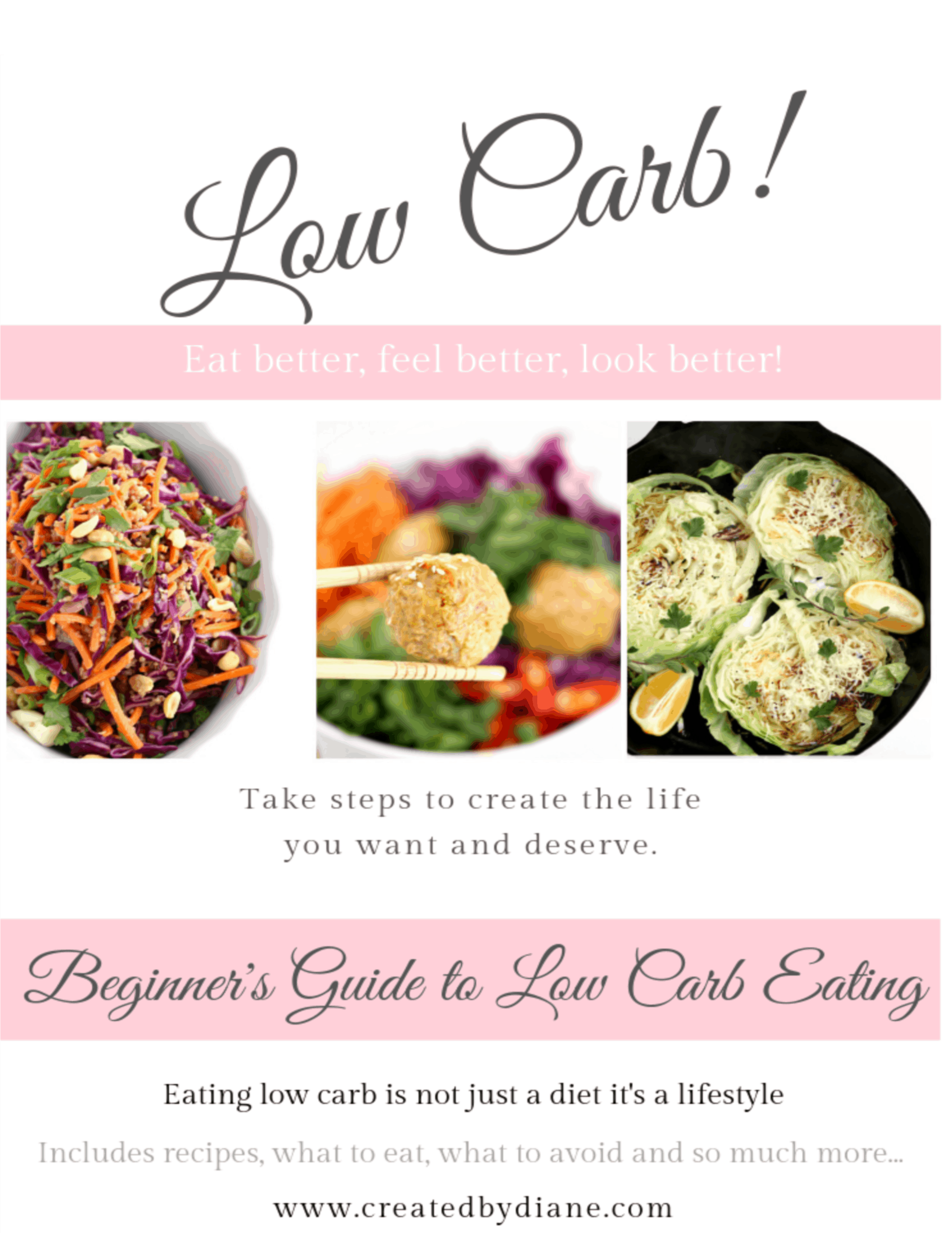 NEW! Low Carb Guide