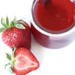 strawberry syrup recipe www.createdbydiane.com