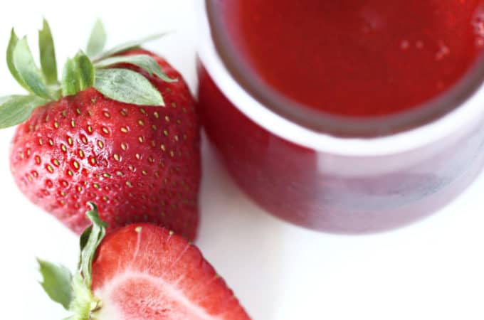 strawberry syrup recipe www.createdbydiane.com