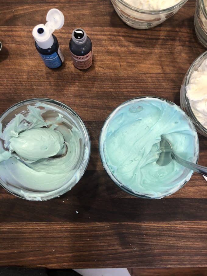 blue pumpkin food coloring mixing guide