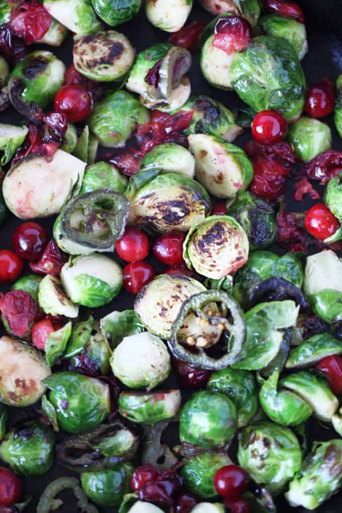 brussels and cranberries