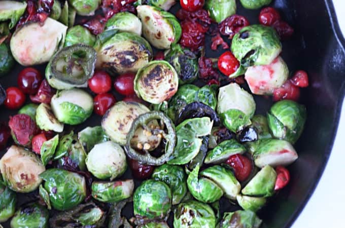 cranberry brussels sprouts www.createdbydiane.com