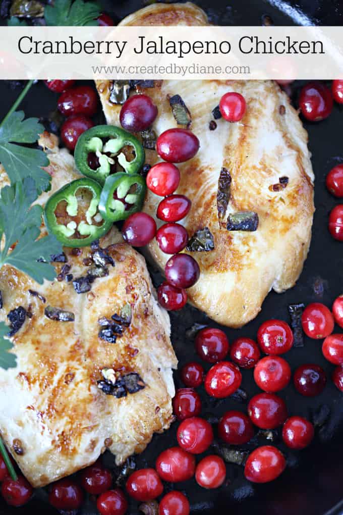 cranberry jalapeno chicken www.createdbydiane.com