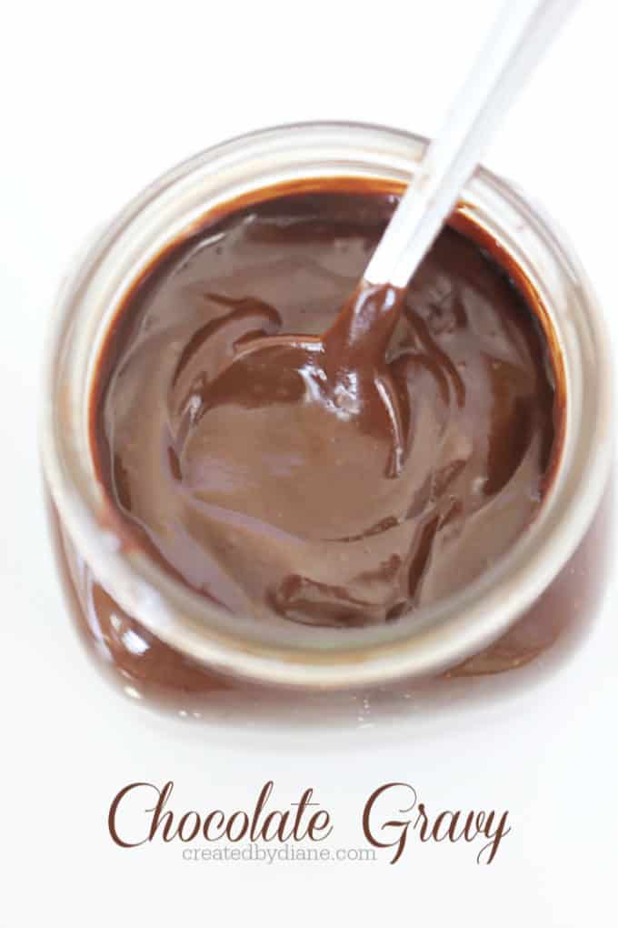 chocolate gravy recipe createdbydiane.com