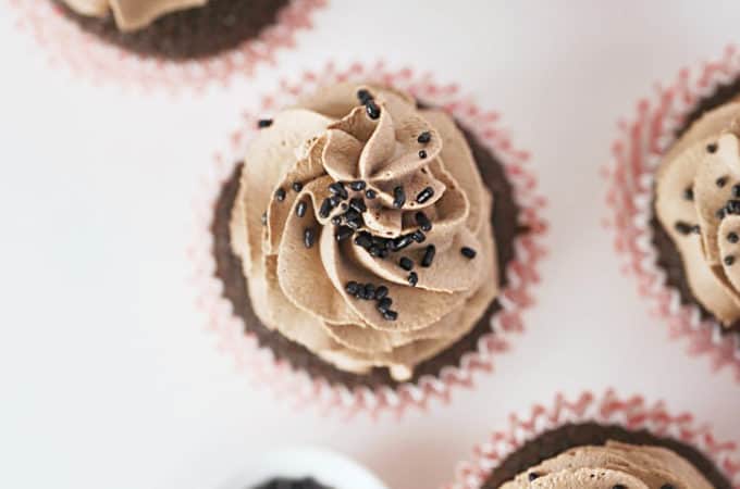 chocolate whipped cream frosting www.createdbydiane.com