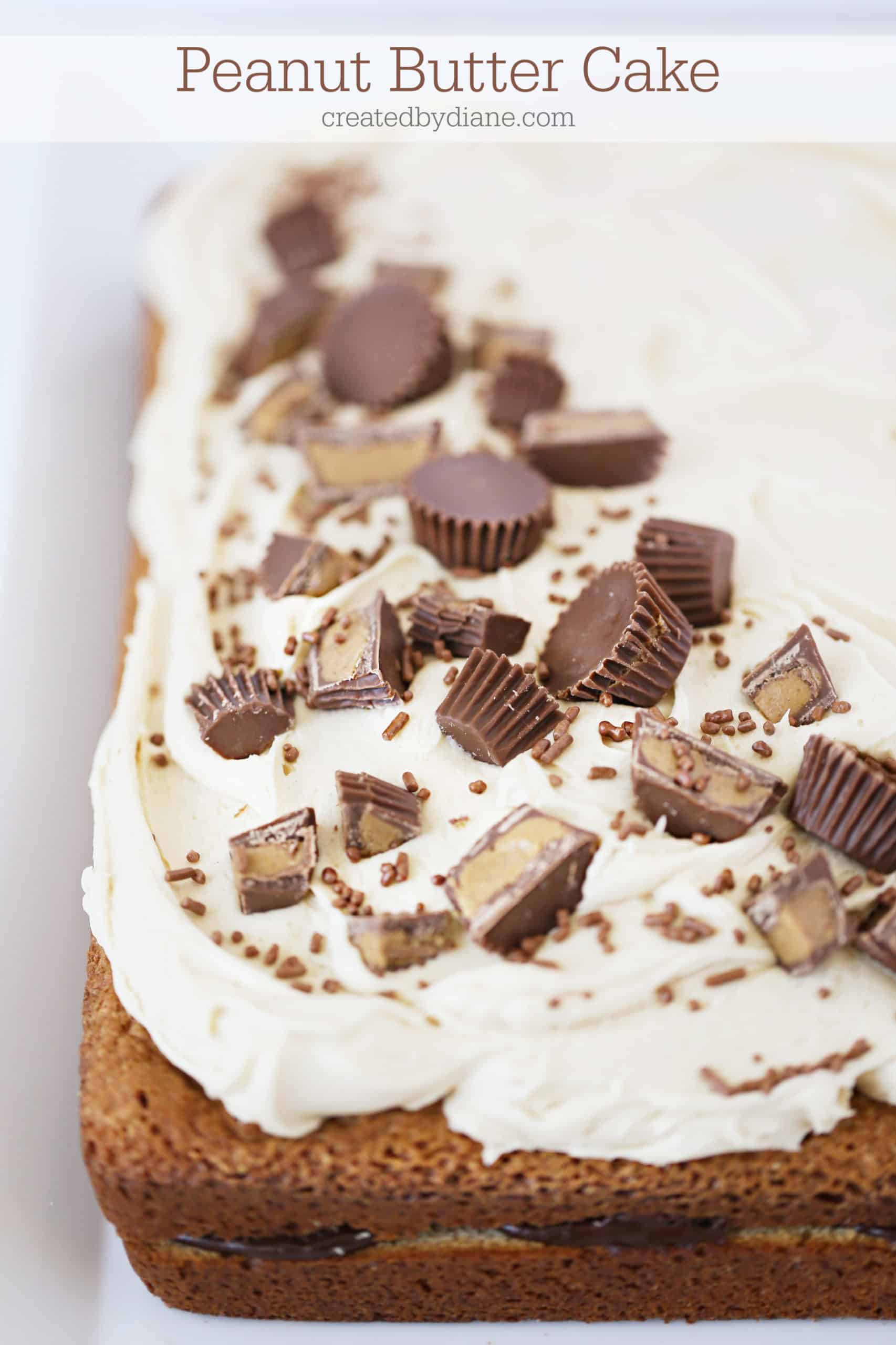 Peanut Butter Cake