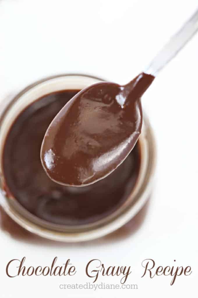 recipe for chocolate gravy createdbydiane.com