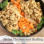 Skillet Chicken and Stuffing createdbydiane.com