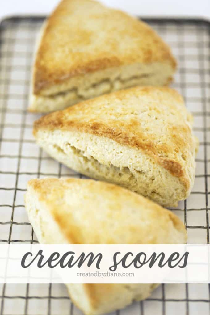 cream scones from createdbydiane.com