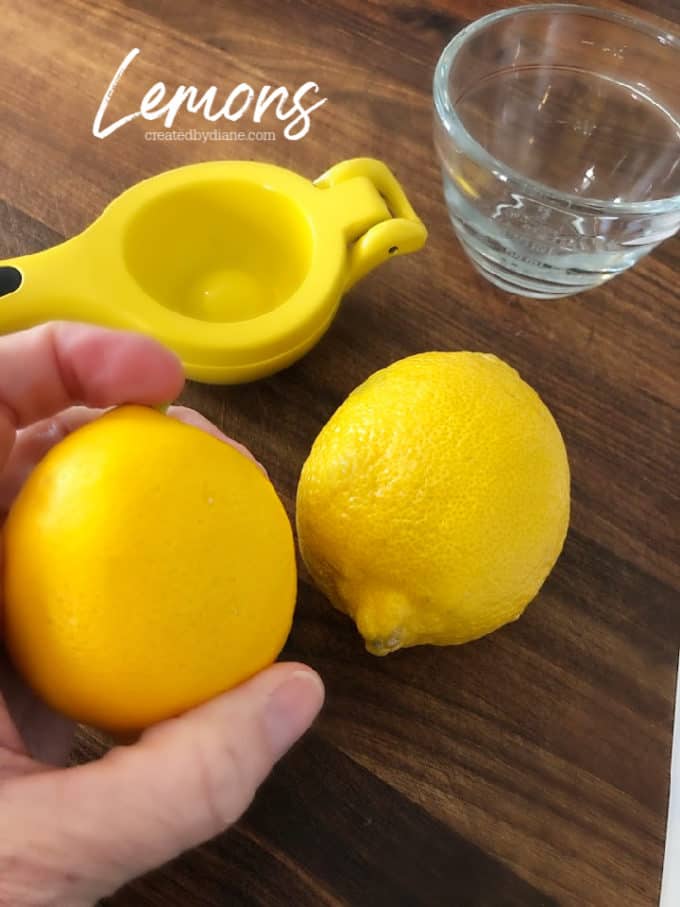 lemons Meyer Lemon and Lisbon and Eureka Lemon