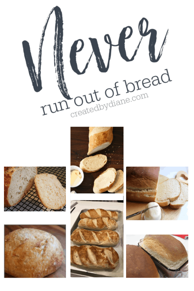 Never run out of bread, make your own 3homemade is best createdbydiane.com