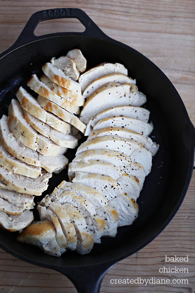 baked chicken breast in cast iron skillet to Create Supper Tonight