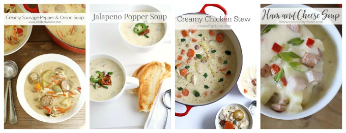 creamy soup recipes createdbydiane.com