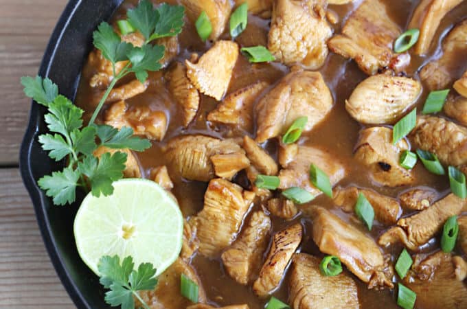healthier orange chicken