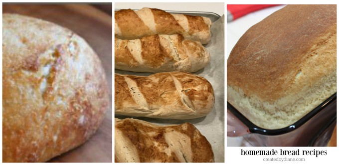 homemade bread recipes createdbydiane.com