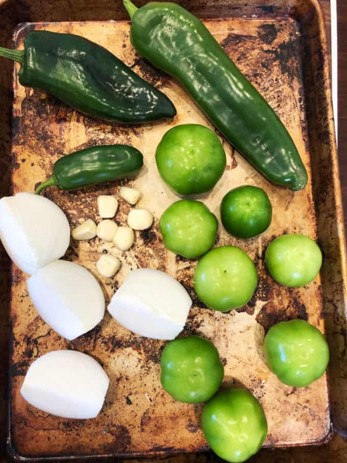 ingredients for chili verde