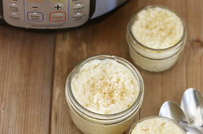 instant pot rice pudding recipe createdbydiane.com