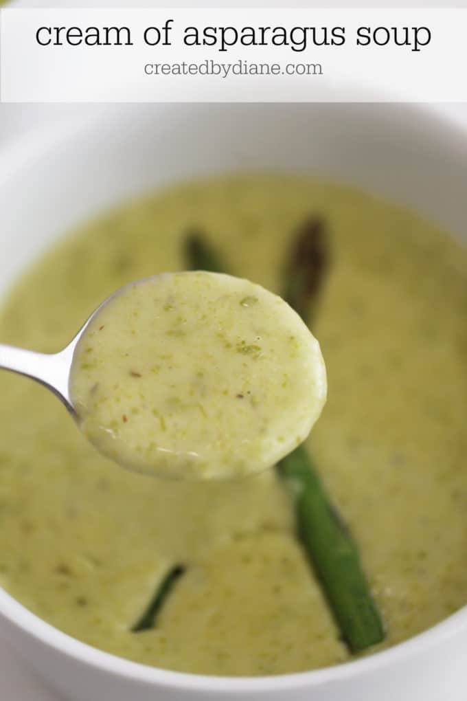 asparagus soup createdbydiane.com