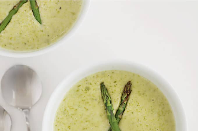 asparagus soup recipe creamy and easy createdbydiane.com