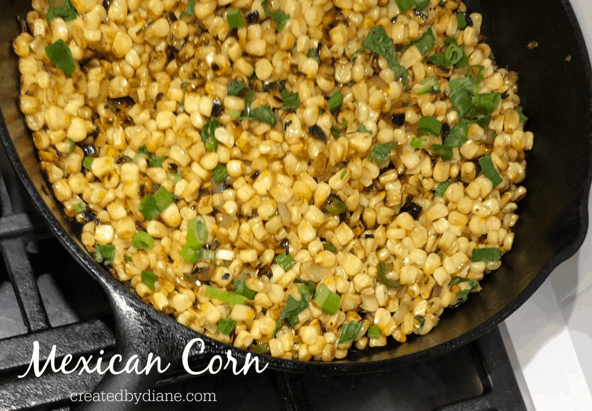 Pan Roasted Corn Created by Diane