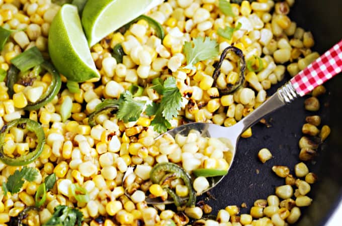 pan roasted corn recipe createdbydiane.com