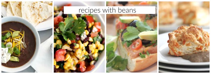 recipes with beans from createdbydiane.com