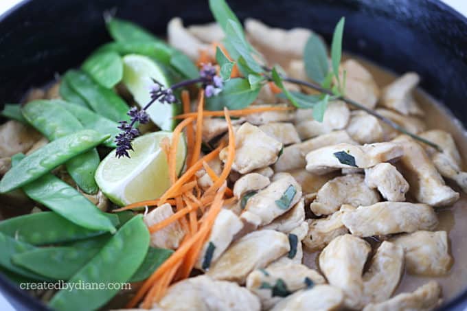 thai peanut chicken recipe