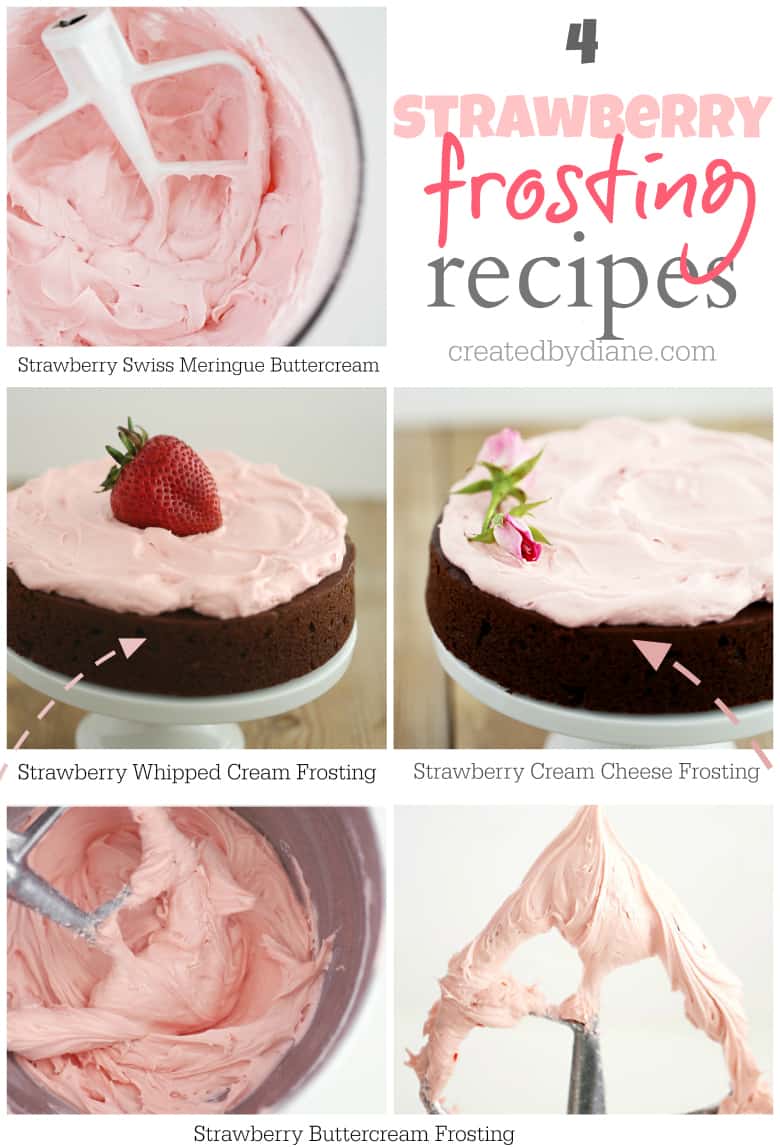 Strawberry Frosting Recipes