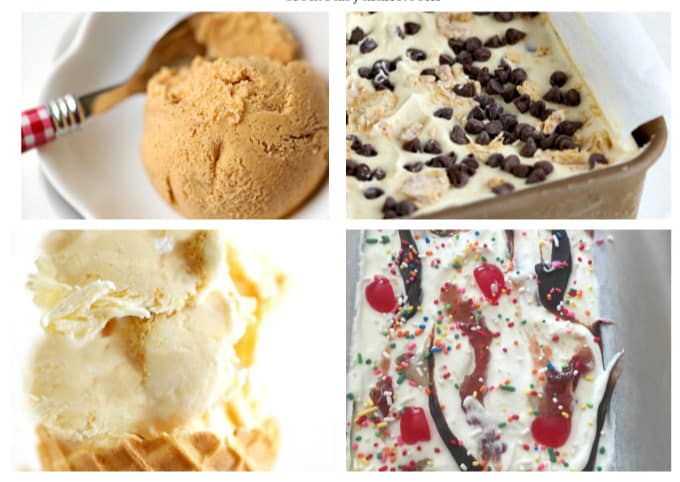 4 simple no churn ice cream recipes createdbydiane.com 