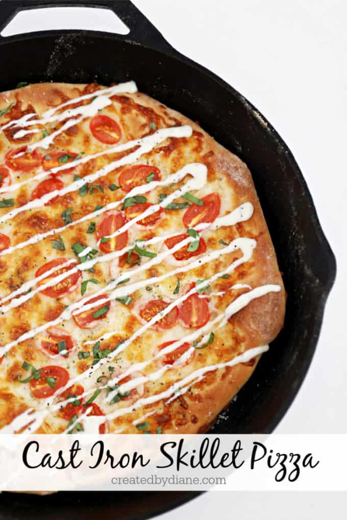 Cast Iron Skillet Pizza Recipe