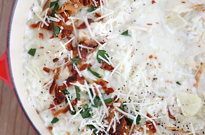 Creamy Crack Chicken and Rice Recipe createdbydiane.com
