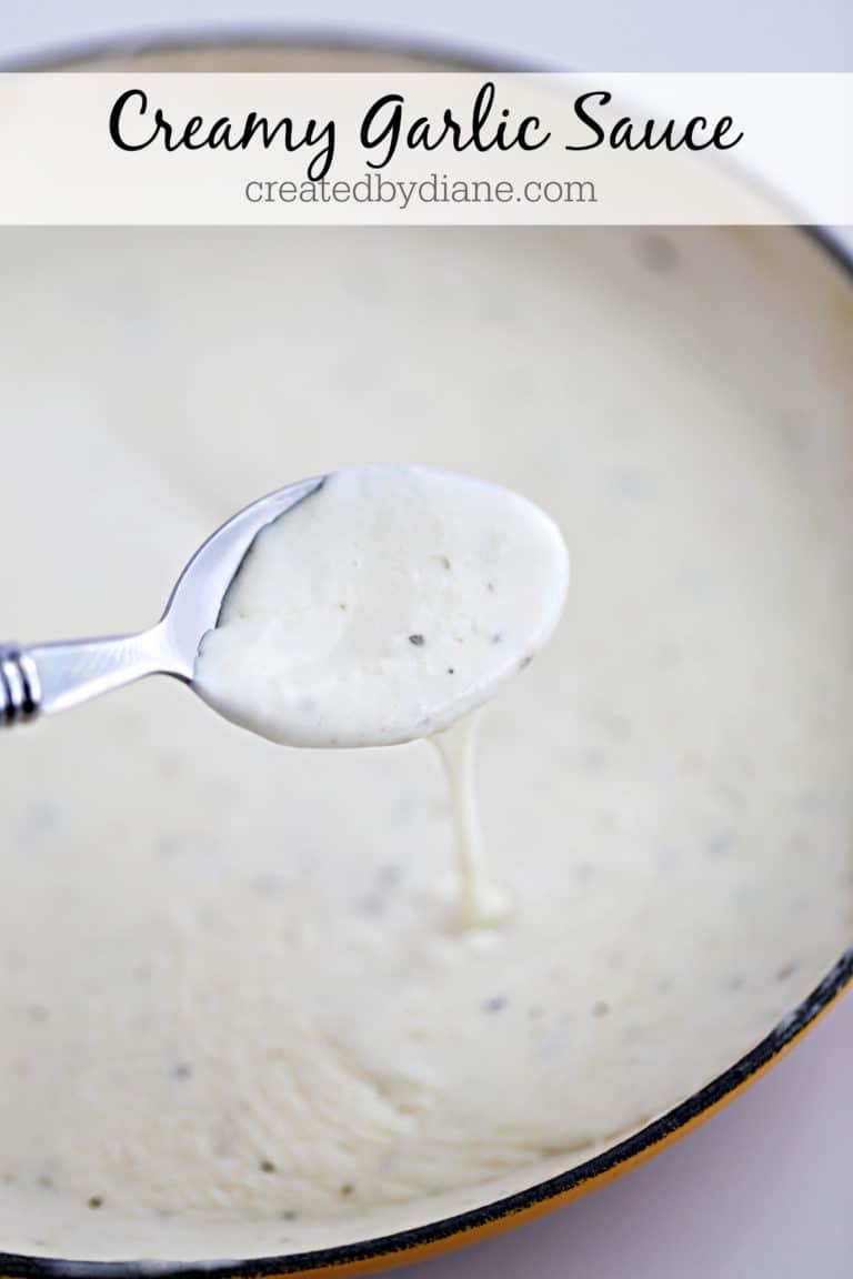 Creamy Garlic Sauce