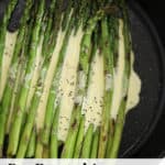 pan roasted asparagus with hollandaise sauce createdbydiane.com