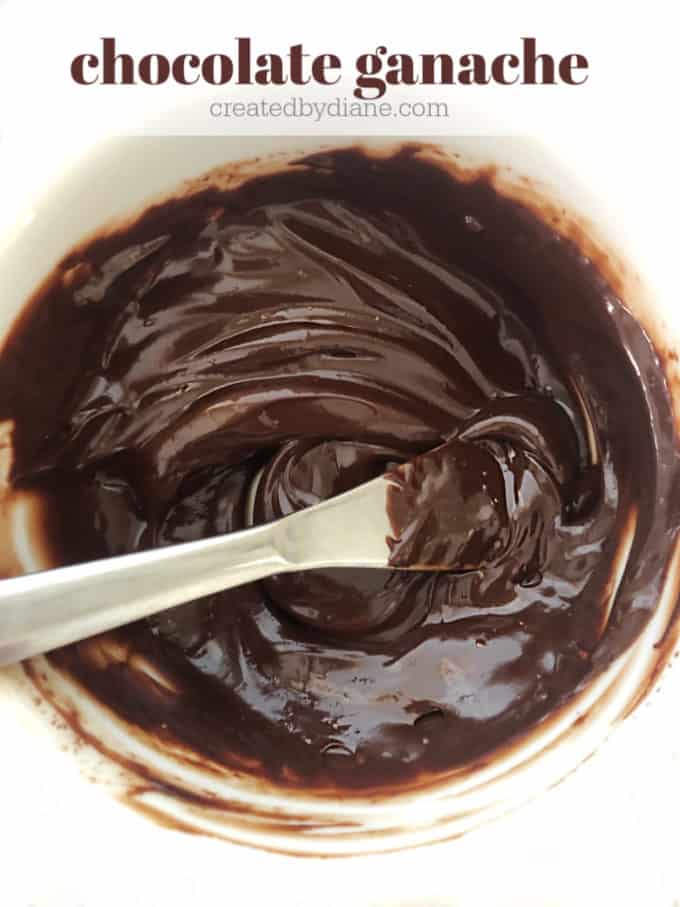 chocolate ganache recipe createdbydiane.com