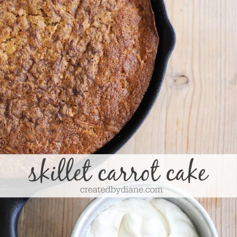 Skillet Carrot Cake