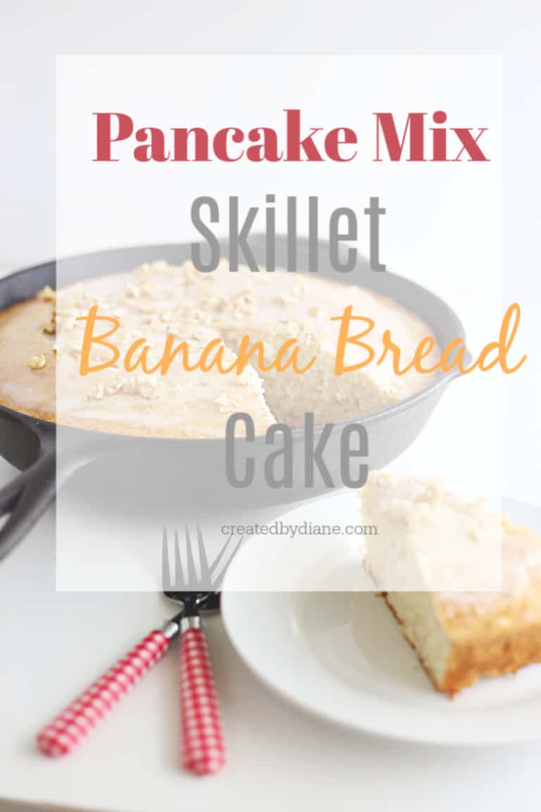 Banana Bread Cake Pancake Mix Created by Diane