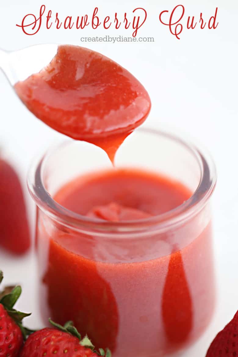 Strawberry Curd