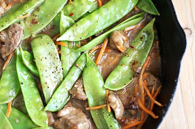 Beef with Snow Peas createdbydiane.com