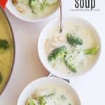Broccoli and white bean soup recipe createdbydiane.com