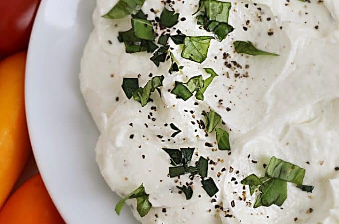Easy Whipped Goat Cheese Recipe createdbydiane.com