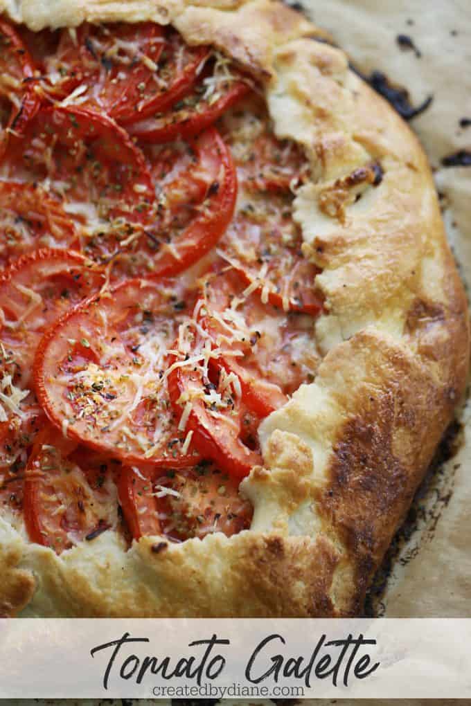 Tomato Galette createdbydiane.com