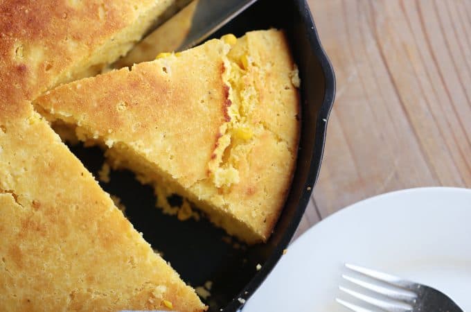 buttermilk cornbread recipe from createdbydiane.com
