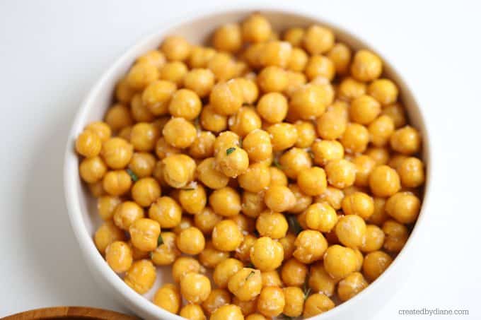 chick peas roasted crispy createdbydiane.com