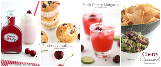 fresh cherry recipes createdbydiane.com