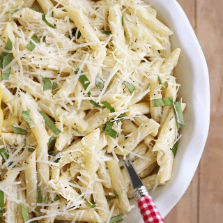 Creamy Lemon Pasta Salad createdbydiane.com
