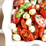 Marinated Caprese createdbydiane.com